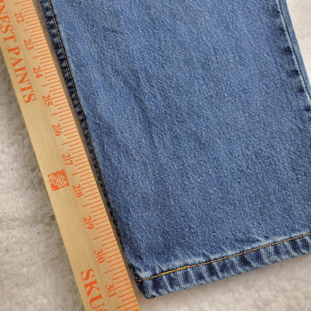 Vintage Levis 550‎ Jeans Mens 34x31.5 Relaxed Fit Tapered Leg Canada 90s Denim - Picture 4 of 10